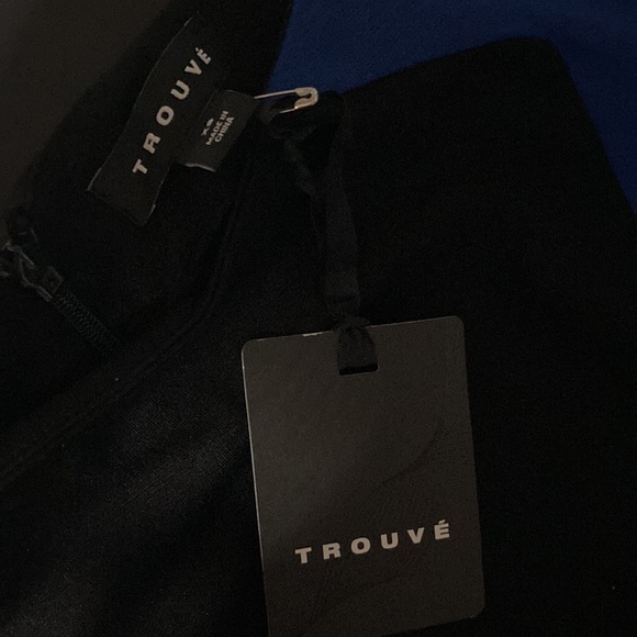 Trouve Colorblock Side Zip Long Sleeve Dress - Picture 5 of 7